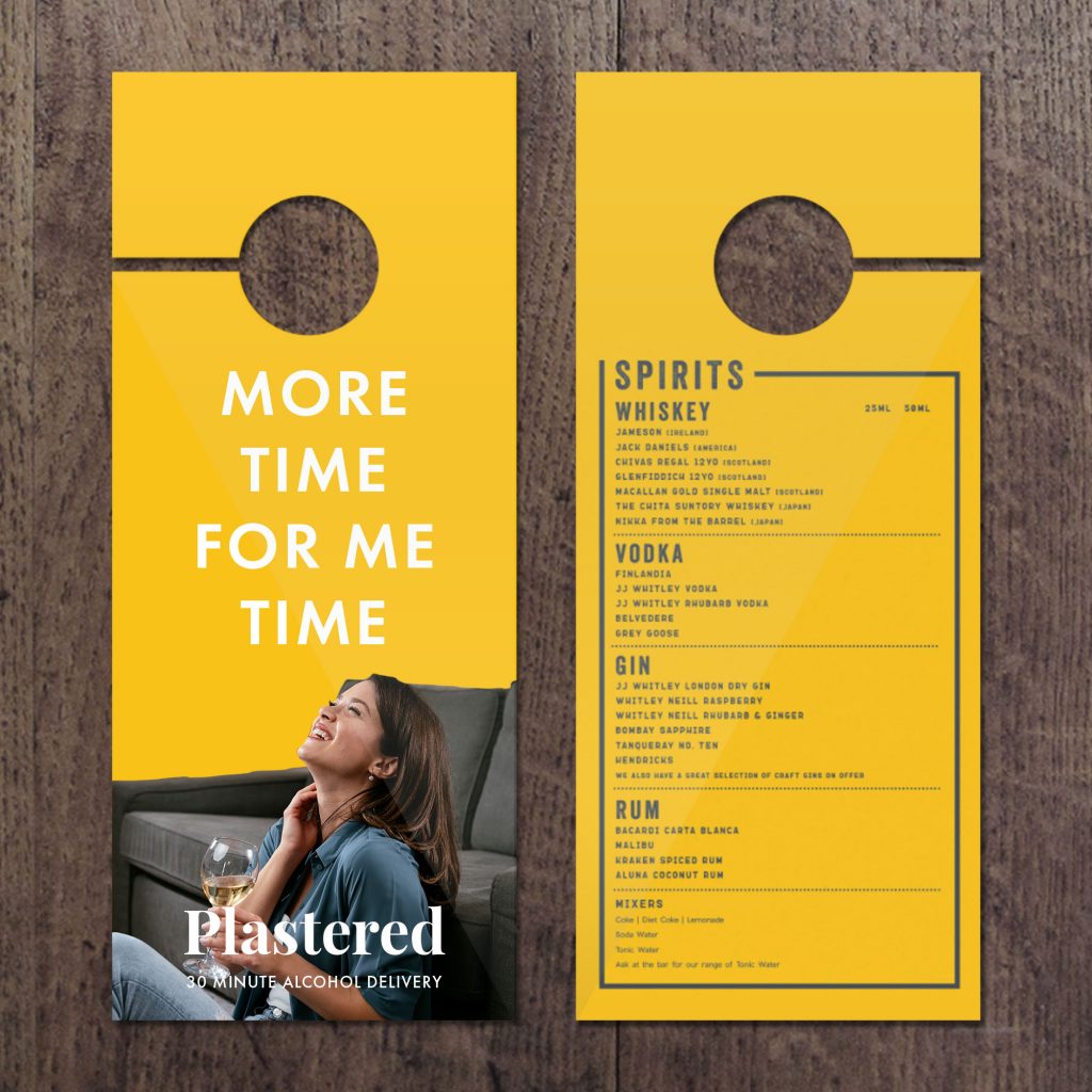Door hangers online print shop design services print three canada